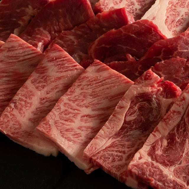 志方牛焼肉セット（カルビ・赤身・ロース）