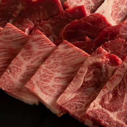 志方牛焼肉セット（カルビ・赤身・ロース）