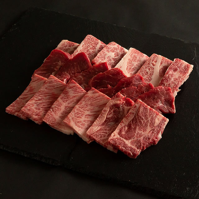 志方牛焼肉セット（カルビ・赤身・ロース）